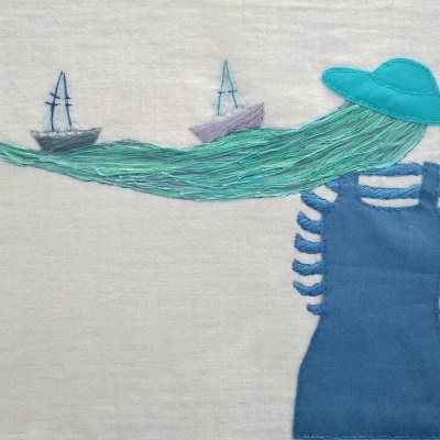 ORIGINAL COR AZUL "SONHAR AZUL" MARTA VIOLETA