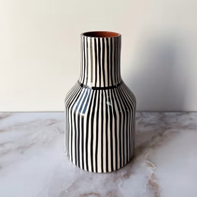 GARAFE VASE LARGE "VERTICAL STRIPE" CASA CUBISTA