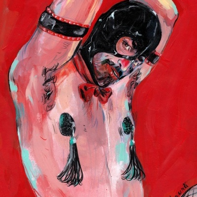 ILUSTRAÇÃO "CABARET" NICOLAE NEGURA