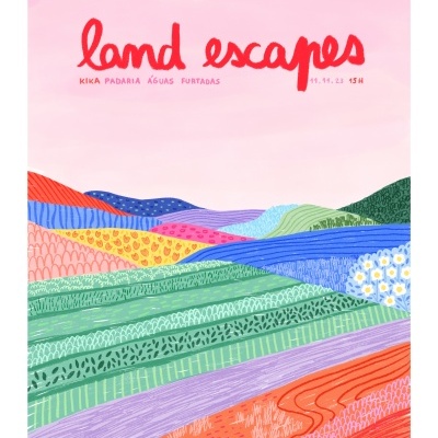 CARTAZ "LAND ESCAPES" KIKA