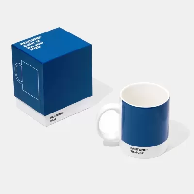 PANTONE MUG LIMITED EDITION , PANTONE COLOR OF THE YEAR 2020 CLASSIC BLUE GIFT BOX
