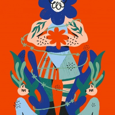 ILUSTRAÇÃO "FUNNY CHRISTMAS III" CATARINA OSCARINA