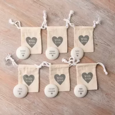 LEMBRANÇA COM SACO GAINSBOROUGH GIFTWARE