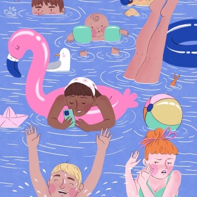 ILUSTRAÇÃO "ESTADO LÍQUIDO" CARINA MONSO