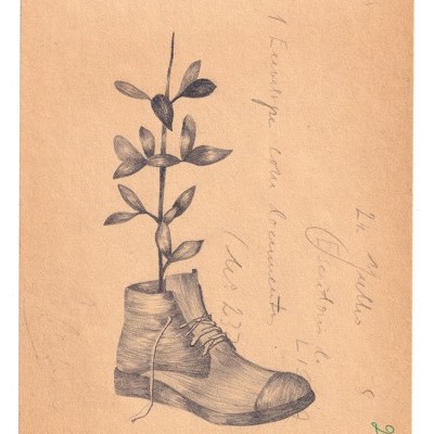 ILUSTRAÇÃO A5 "BOTAS APERTADAS" CLÁUDIA SALGUEIRO