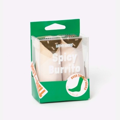 SPICY BURRITO SOCKS EAT MY SOCKS