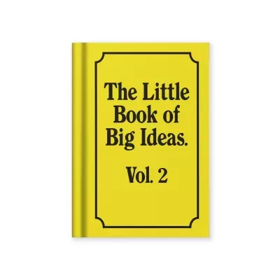 THE LITTLE BOOK OF IDEAS A7 FABRIC HARDBACK NOTEBOOK (A7) - OHH DEER