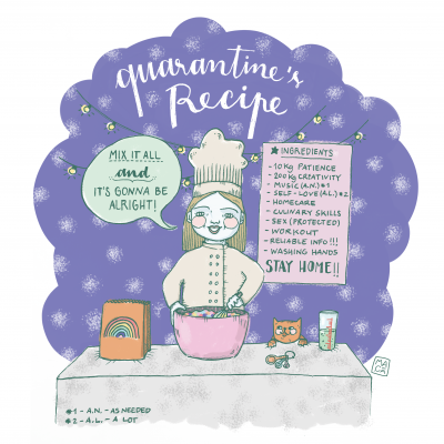 EXPOSIÇÃO "VAI FICAR TUDO BEM" - "QUARENTINE'S RECIPE" DE CATARINA MAÇÃ