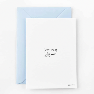 POSTAL "YOU WOK" STUDIO FLASH