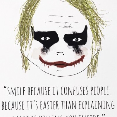 ILUSTRAÇÃO "JOKER" LEONOR FEIJÓ