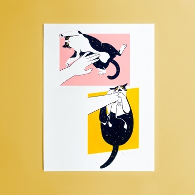 ILUSTRAÇÃO "I'M NOT CUTE, I BITE" SARA FELGUEIRAS