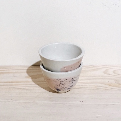 COPO PINCELADO HYDRANGEA "ROSA" MANU SOUZA