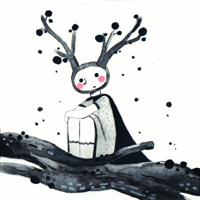 ILUSTRAÇÃO "FOREST PIXIE" SOFIA MURTEIRA