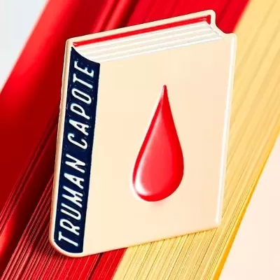 PIN "TRUMAN CAPOTE" JUDY KAUFMANN