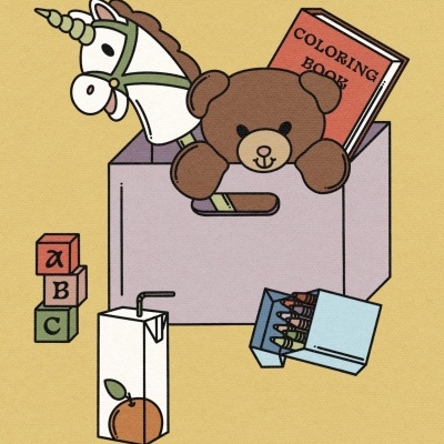 ILUSTRAÇÃO "CRAYON" DE LAU