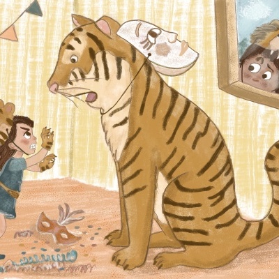 ILUSTRAÇÃO "WILD SPIRIT " MARTA ALVES