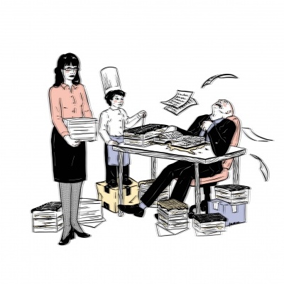 ILUSTRAÇÃO "SEGUNDA-FEIRA" BITE THE NAIL