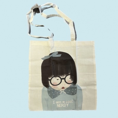 TOTE BAG INFANTIL "COOL NERDY" LEONOR FEIJÓ