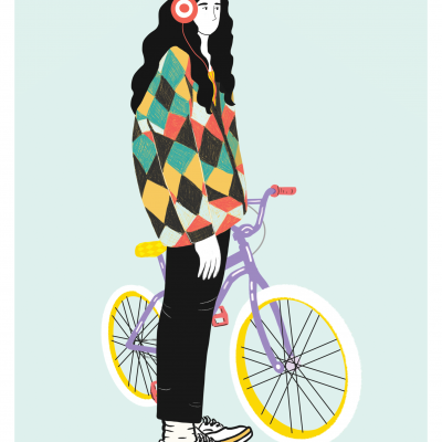 ILUSTRAÇÃO "BMX" BÁRBARA AMARAL