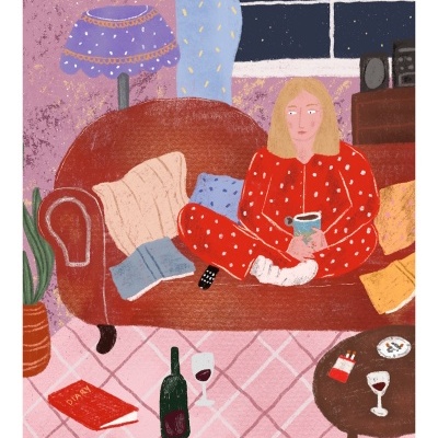 ILUSTRAÇÃO "BRIDGET JONES DIARY" DIANA COSTA