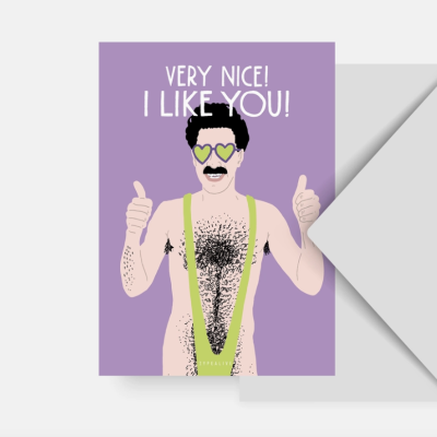 POSTAL "VERY NICE" TYPEALIVE