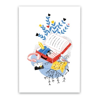 ILUSTRAÇÃO "MALA" BÁRBARA R.