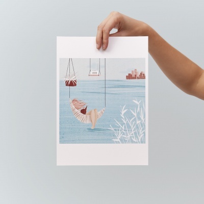 ILUSTRAÇÃO " A FUGA I" JOANA MUNDANA