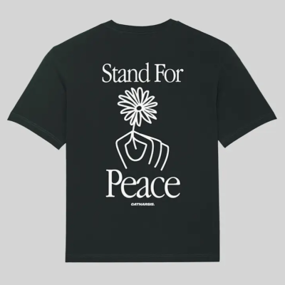 T-SHIRT "STAND FOR PEACE" CATHARSIS