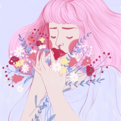 ILUSTRAÇÃO " FEEL THE SPRING " CARINA MONSO