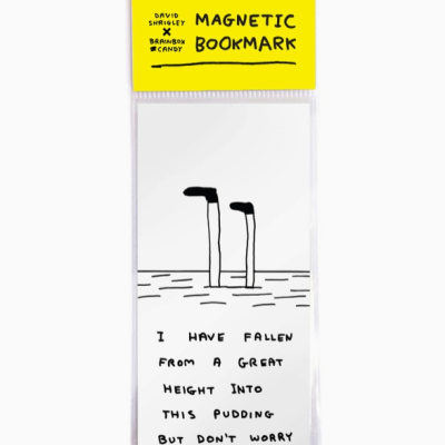 MARCADOR DE LIVRO MAGNÉTICO 'PUDDING ' DAVID SHRIGLEY