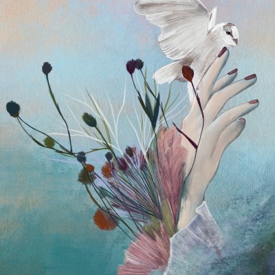 ILUSTRAÇÃO "PEACE IN GRATEFULNESS" NEA LIKAR