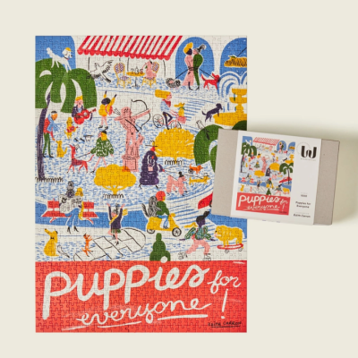 PUZZLE "PUPPIES FOR EVERYONE" WONDERPIECES