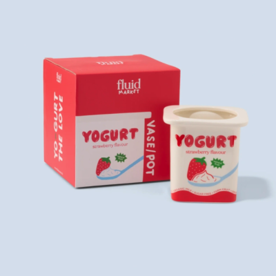 VASO "IOGURTE MORANGO" FLUID MARKET