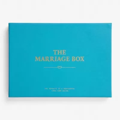 "THE MARRIAGE BOX" GAME CARDS SCHOOL OF LIFE