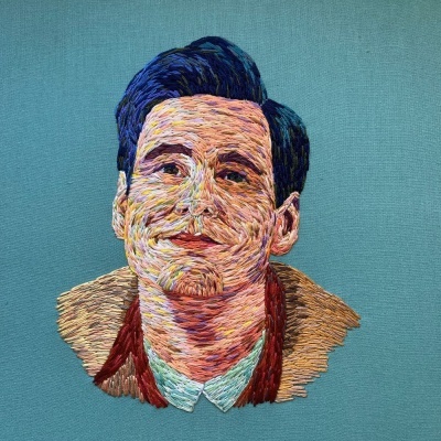 ORIGINAL BORDADO "THE TRUMAN SHOW" RITA GASPAR