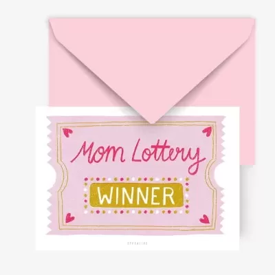 POSTAL "MOM LOTTERY" TYPEALIVE