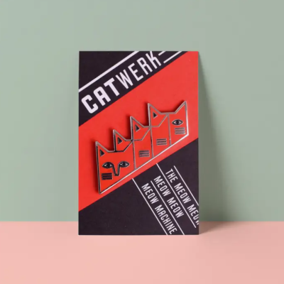 CAT ARTIST PIN CATWERK NIASKI