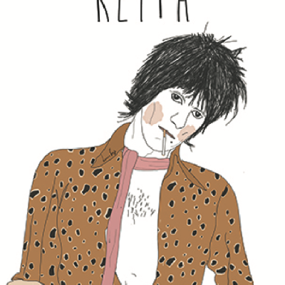 ILUSTRAÇÃO "KEITH" LEONOR FEIJÓ