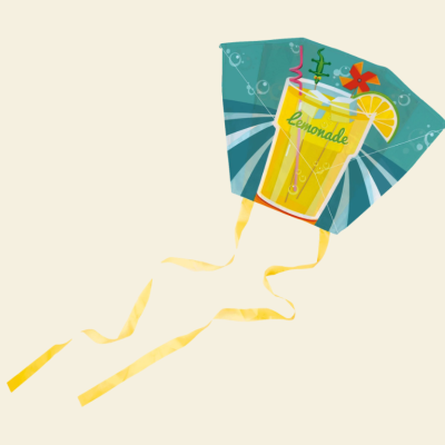 MINI KITE "LEMON AIR" DONKEY