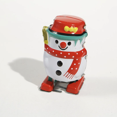 BONECO DE NEVE 8CM BLECHFABRIK