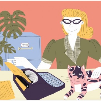 ILUSTRAÇÃO "50'S LADY" MATILDE HORTA