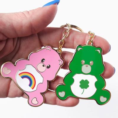 PORTA-CHAVES CARE BEAR COR DE ROSA "RAINBOW" STUDIO INKTVIS
