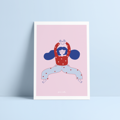 ILUSTRAÇÃO "AMOR PRÓPRIO É UMA ESCOLHA" JOANA MOLHO