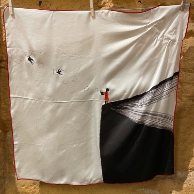 LENÇO "POESIA" MARTA NUNES