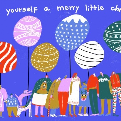 ILUSTRAÇÃO "Playlist Xmas Edition - (Calendário de Advento)" - "HAVE YOURSELF A MERRY LITTLE CHRISTMAS" RUBEN RAMIRES