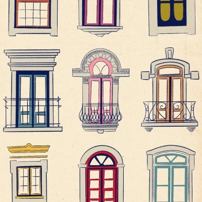 ILUSTRAÇÃO "FACHADAS" SUSANA SILVA