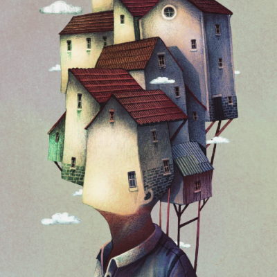 ILUSTRAÇÃO "ALMOST A SELF PORTRAIT" FRANCISCO FONSECA