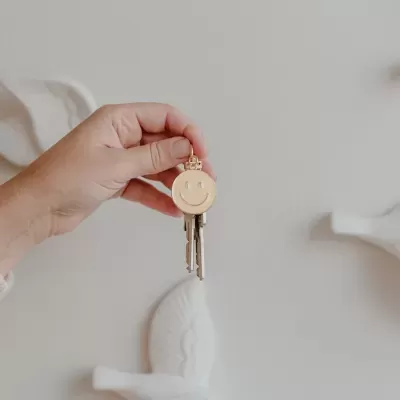 PORTA-CHAVES "SMILEY" EULENSCHNITT