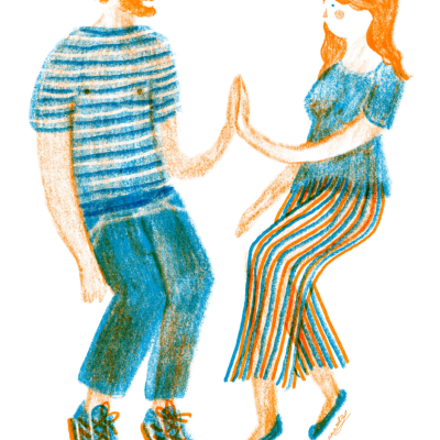 ILUSTRAÇÃO "TU E EU" ANA RITA ROBALO