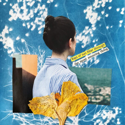 PRINT COLAGEM A4 "THE MOST AMAZING THING" FUFA LÍRICA